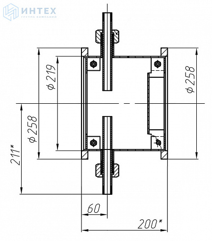 Static mixer SNR-200-3