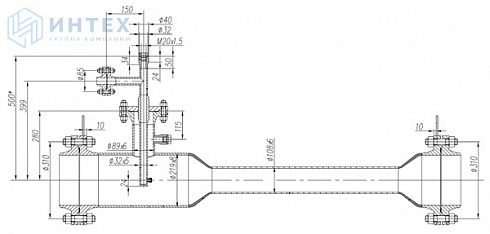 Static oil mixer SNR-200-1,6