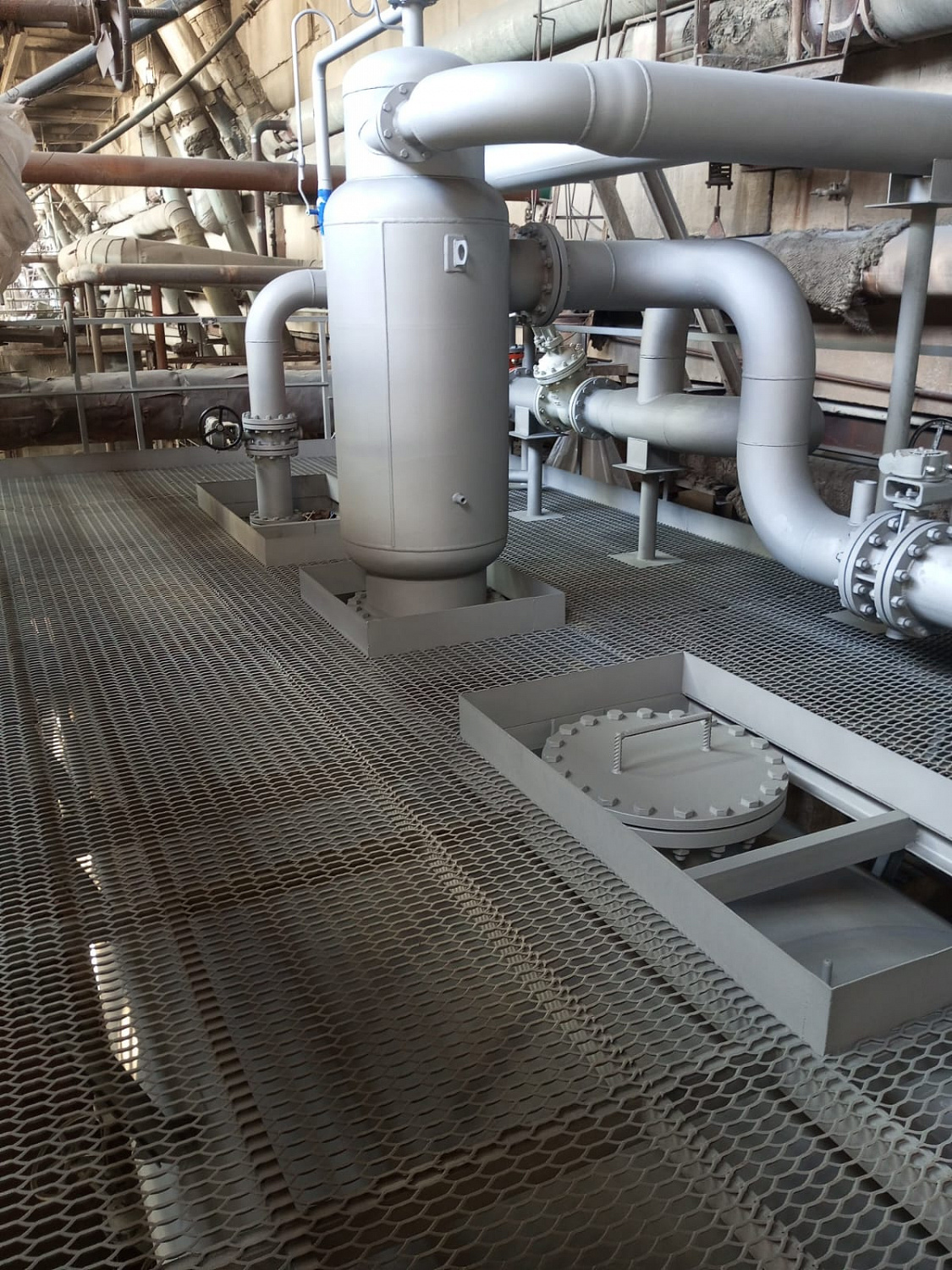 The Vladivostok CHPP-2 has installed a VTD-2 modular deaerator (with a capacity of 300 t/h).
