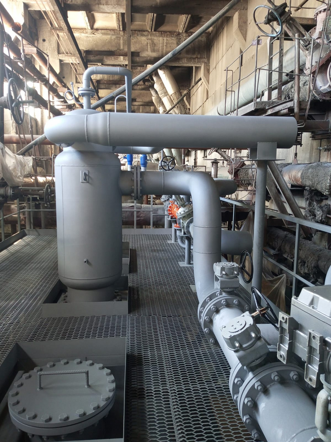 The Vladivostok CHPP-2 has installed a VTD-2 modular deaerator (with a capacity of 300 t/h).