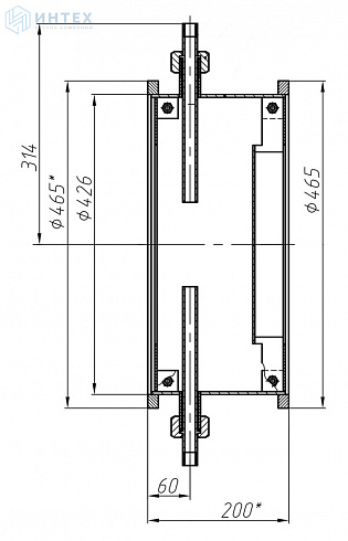 Static mixer SNR-400-5