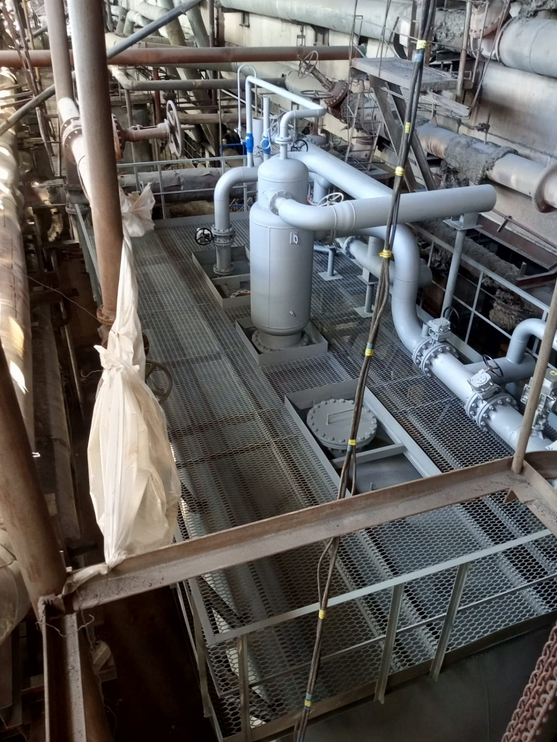 The Vladivostok CHPP-2 has installed a VTD-2 modular deaerator (with a capacity of 300 t/h).